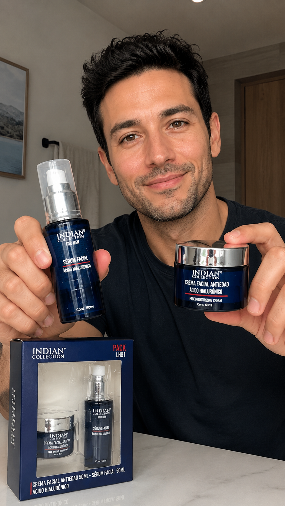 KIT DE SERUM FACIAL Y CREMA A.