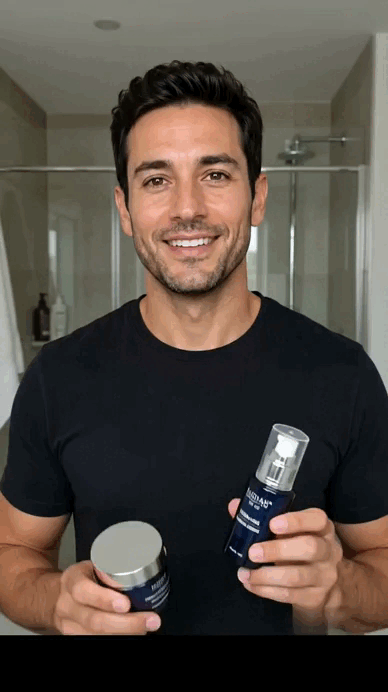 KIT DE SERUM FACIAL Y CREMA ANTIEDAD CON ÁCIDO HIALURÓNICO
